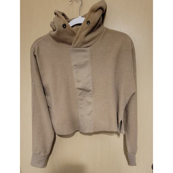 Daniel Patrick Classic Road Hoodie Camel Sz Medium Cropped Oversized Minimalist - Picture 1 of 9